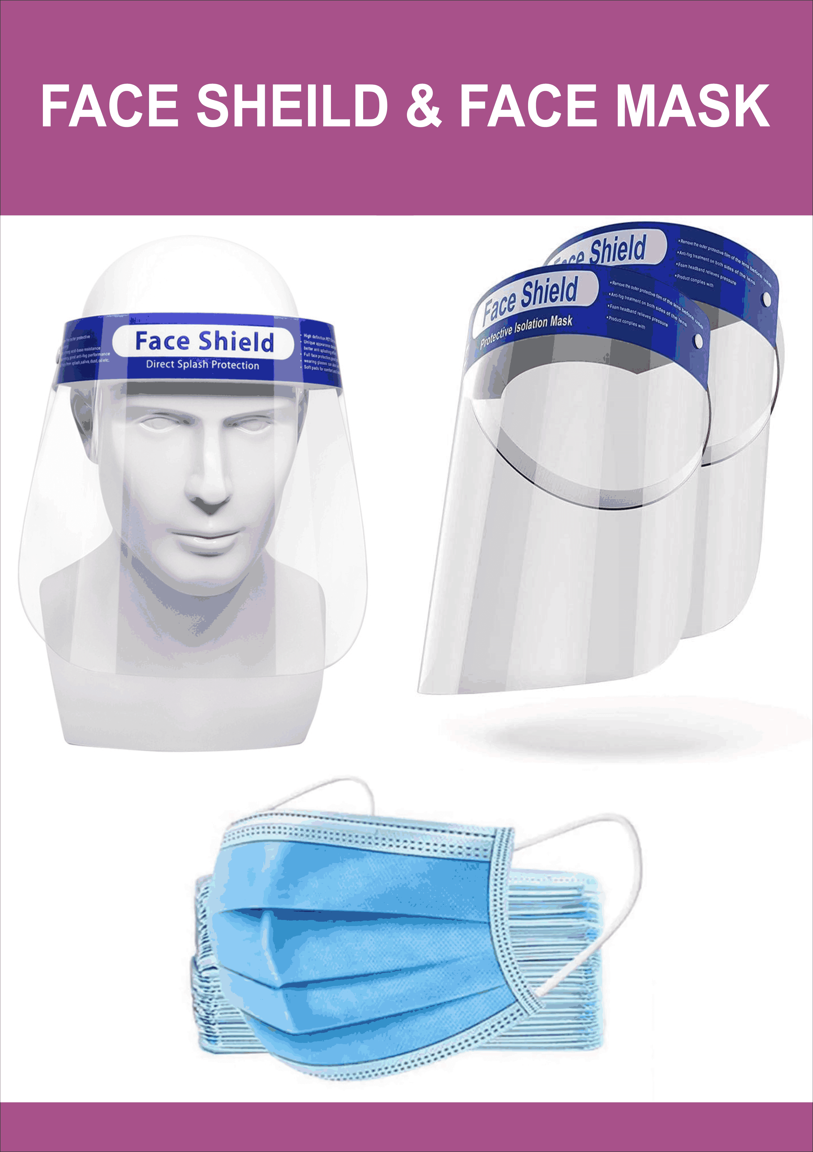 Face Shield & Mask Zafar Sports7